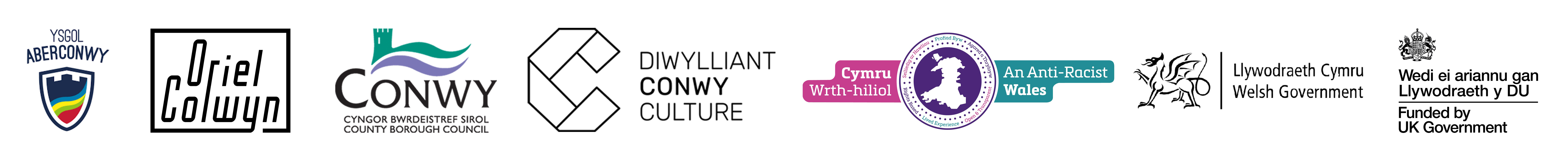 Logo strip - Aberconwy